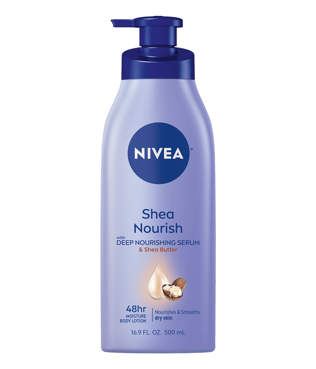 Shea Nourish Body Lotion to smooth dry skin
