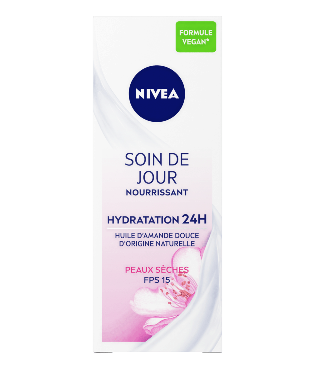 Nivea - Soin de jour 24h Hydratant + Fraîcheur peaux normales - 50ml