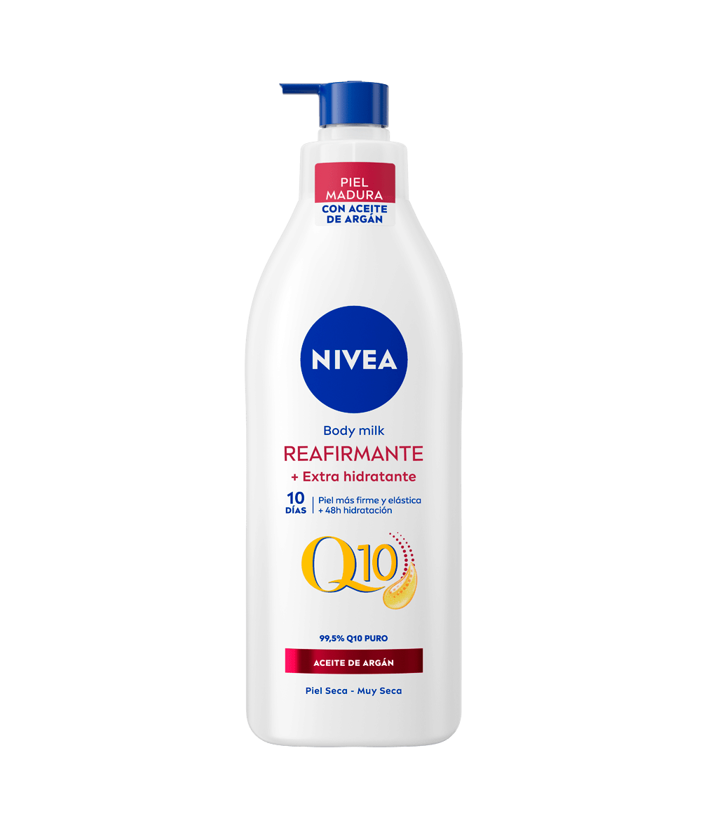 NIVEA Body Milk Q10 Reafirmante + Extra hidratante