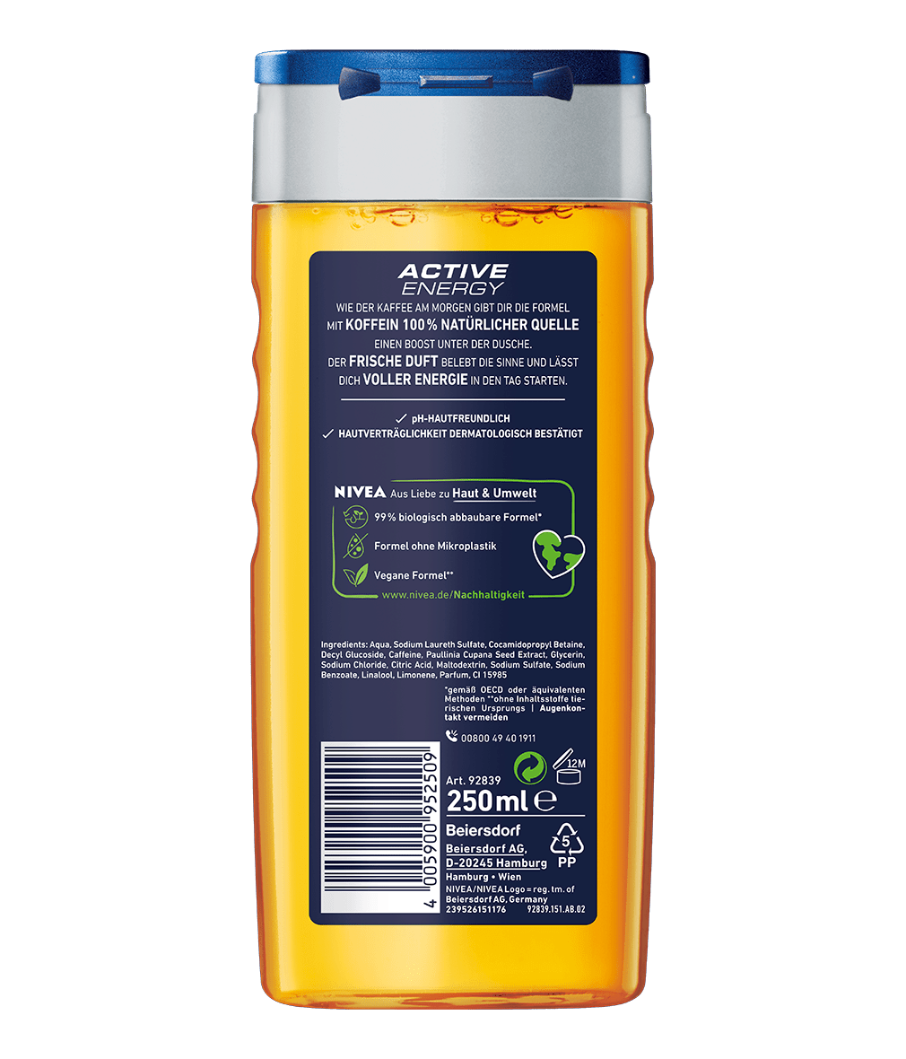 MEN Duschgel Active Energy 250 ml