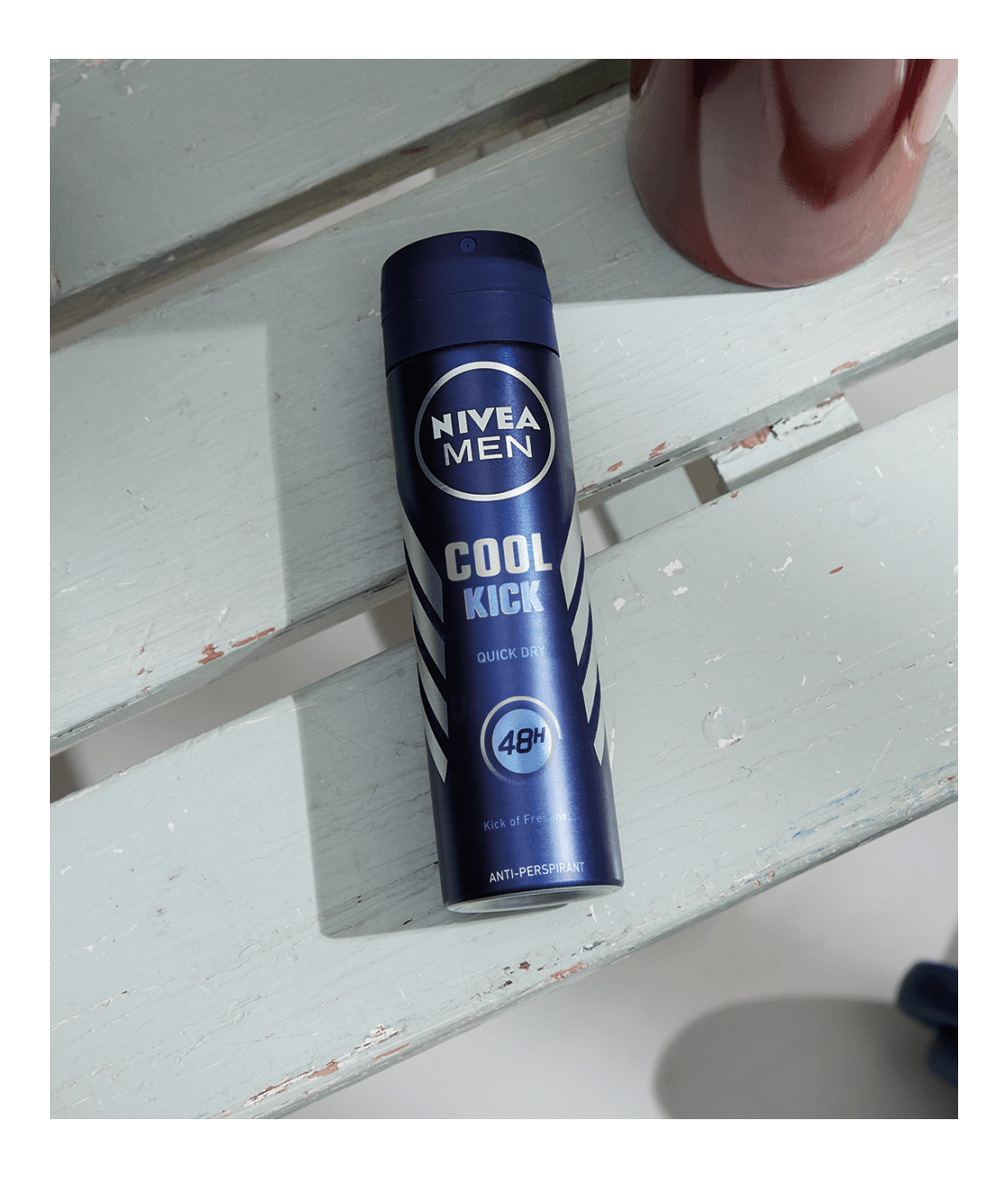 COOL KICK Spray Antitranspirante 200 ml | NIVEA MEN