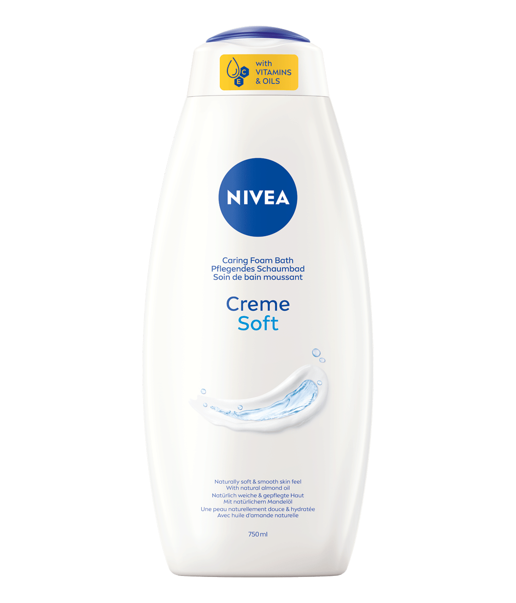 NIVEA Creme Soft Pflegendes Schaumbad_Flasche_750ml