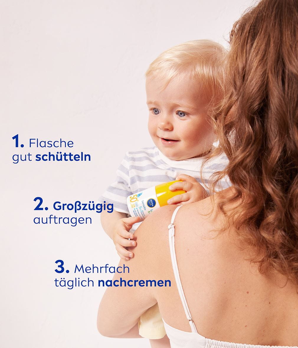 NIVEA SUN BABIES & KIDS SENSITIV SCHUTZ SONNENROLLER LSF 50+ MOOD