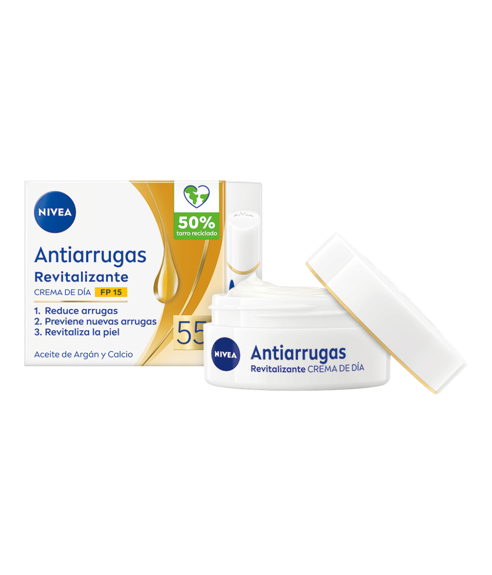 NIVEA Crema de Día Antiarrugas Revitalizante 55+ FP15