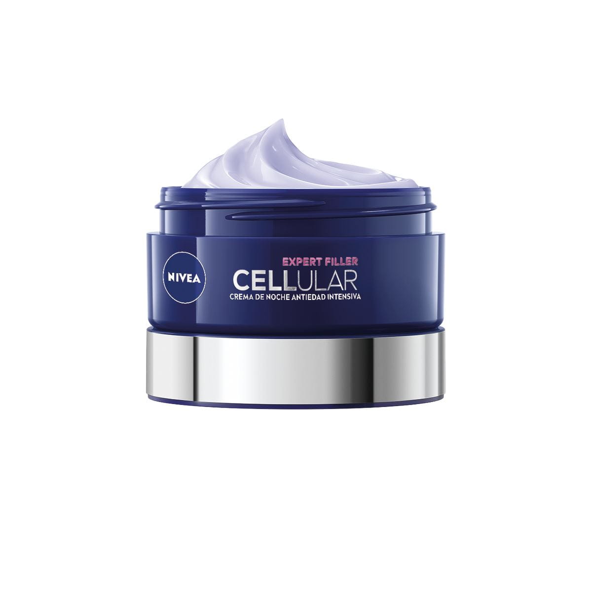 NIVEA Creme de Noite Cellular Filler Extra Firmeza, Creme de Noite Hyaluron, Anti-idade, Anti-rugas, Ácido Hialurónico, Ácido Fólico