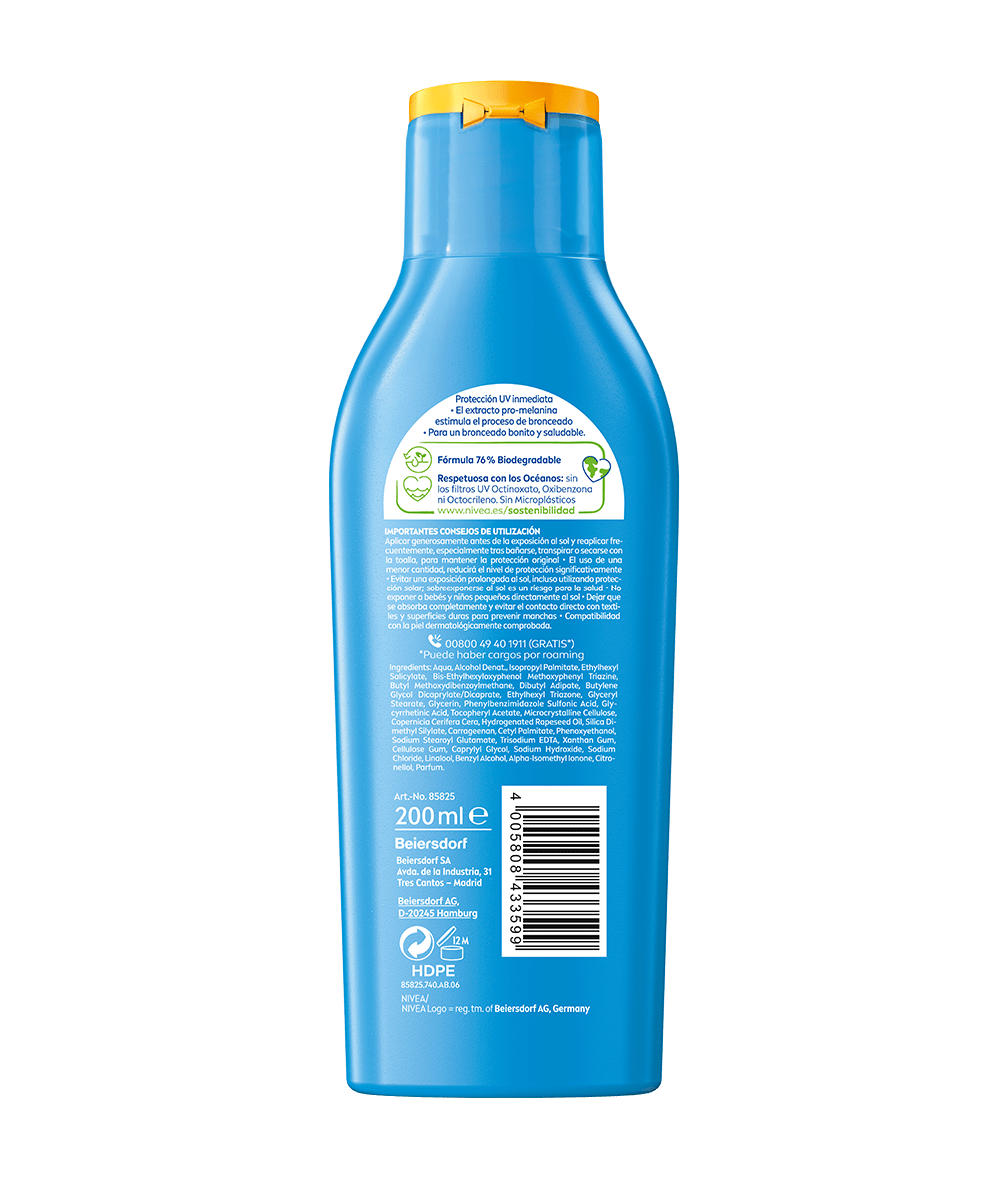 PROTEGE & BRONCEA Loción Solar FP 30 200 ml | NIVEA SUN