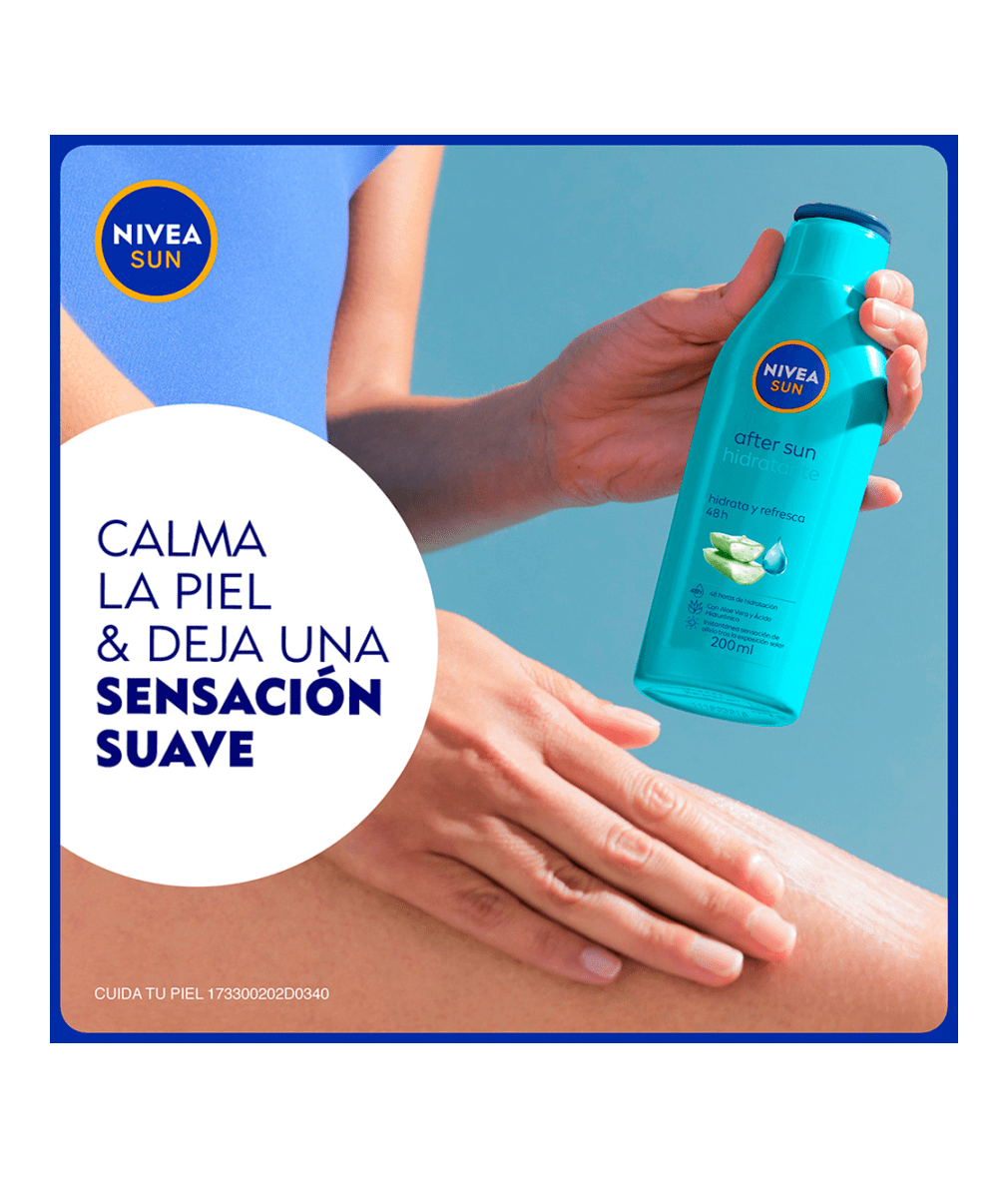 NIVEA SUN CREMA AFTERSUN HIDRATANTE DESPUÉS BRONCEADO 200ML