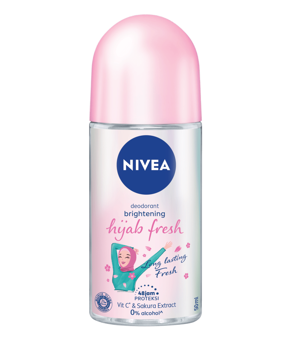  NIVEA Brightening Hijab Fresh Deodorant Roll On 50ml