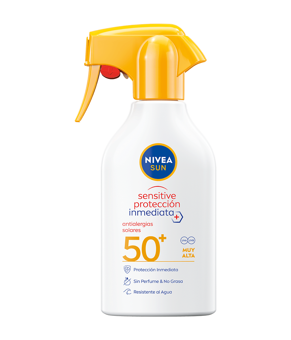 SENSITIVE Antialergias Spray Pistola Solar FP 50+ 270 ml | NIVEA SUN