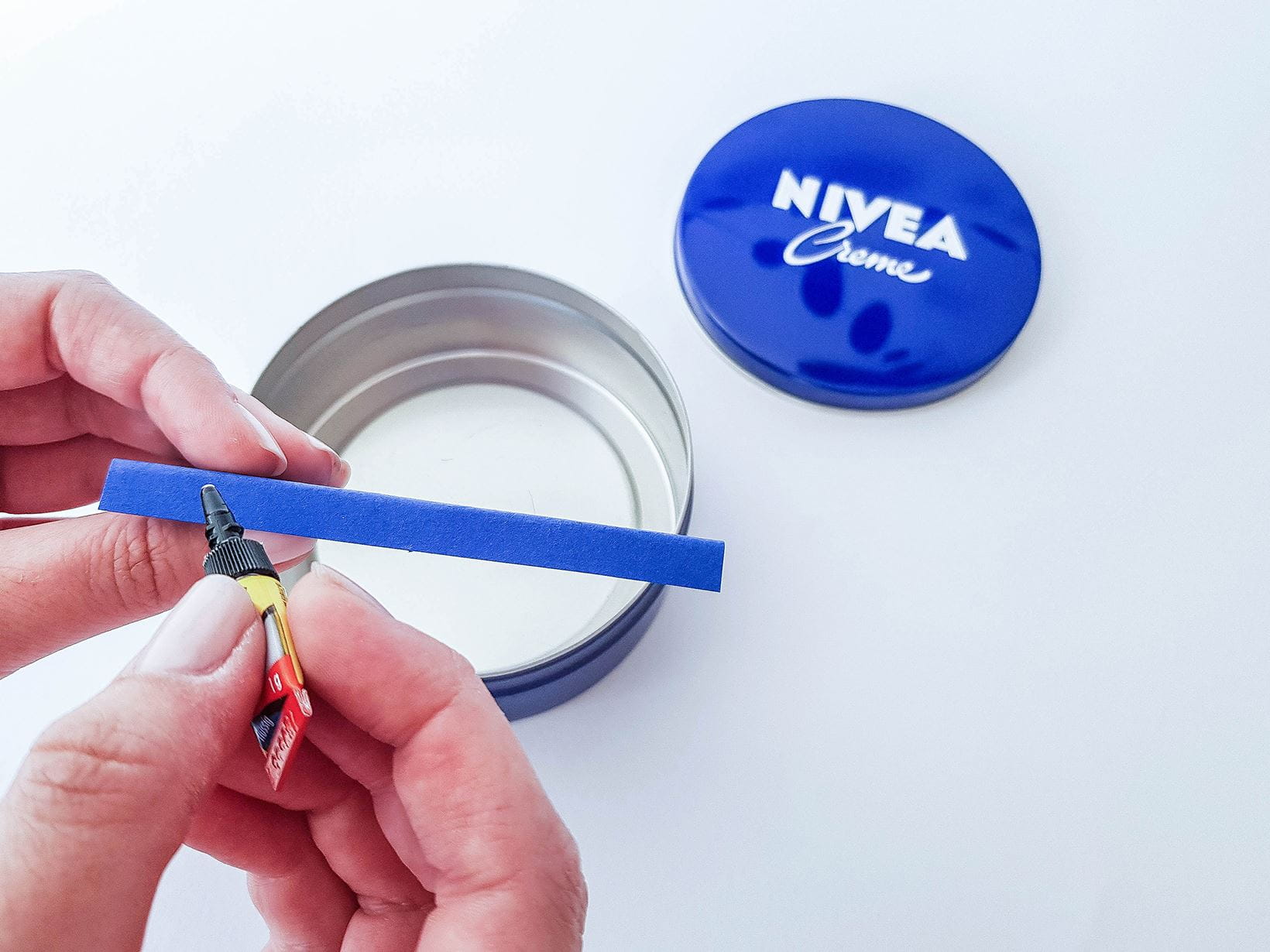 DIY NIVEA Šperkovnica návod krok 5